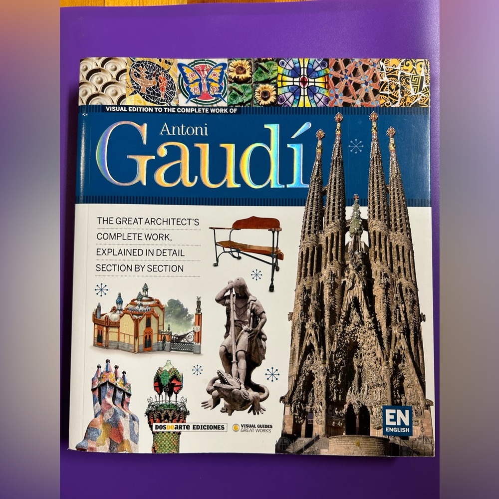 Visual Edition To The Complete Work Of ANTONI Gaudi , Book - Picture 1 of 6